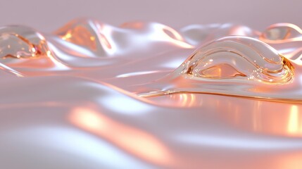 Futuristic Dynamic Material Design with Soft Light