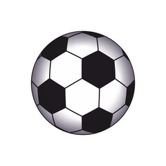 Fototapeta premium soccer ball isolated on white