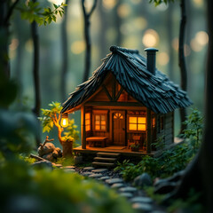house in the woods