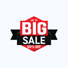 big sale and white background.eps