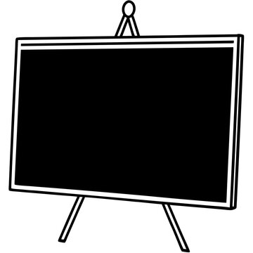 recommend clip art: Blackboard black Vector Design