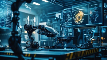 3D High-Tech Drone Calibration with Robotic Arms in Advanced Facility