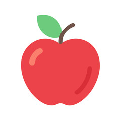 Fototapeta premium red apple icon design