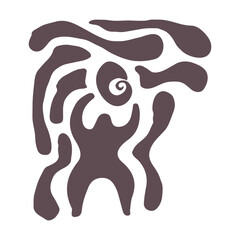 Abstract Human Illustration