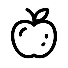 green-apple icon design
