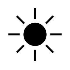 sun icon design