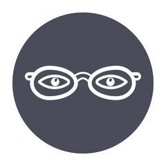 Glasses & View Report Icon - Professional Vector Graphics for Business and Data Analysis