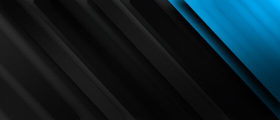 Obraz premium abstract blue and black are light pattern