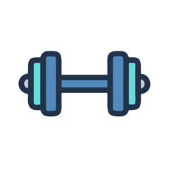 dumbbell icon design