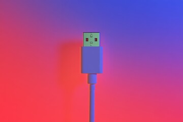 A close-up of an HDMI cable being plugged into a modern 4K TV port, with the screen glowing in vivid colors