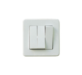 white light switch isolated