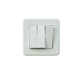white light switch isolated