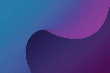 Blue Purple Gradient Smooth Transition Darker Shades White Background Artistic Design Abstract Colorful Seamless Vibrant Modern