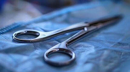 Surgical Instruments on Sterile Drape