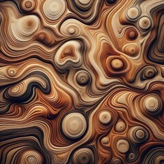 Obraz premium Wood Grain Texture A close up view of wood grain with its natura
