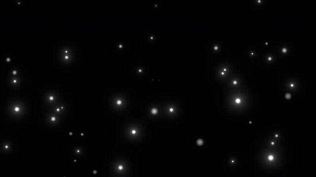 glow energy particles background video