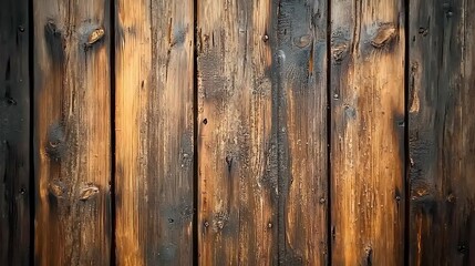 Fototapeta premium A rustic wooden background with warm brown shades and visible abstract grains