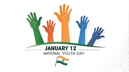 national youth day on 12th january, Poster, Banner, Story.  national youth day,