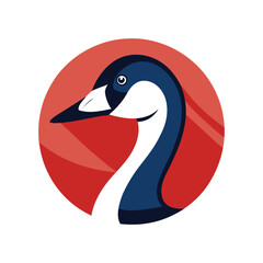 Canada Goose Head Unique Design