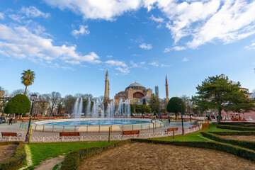 Hagia Sophia is very important and a spiritual place for muslims and christians. It is one of the most popular destination for tourists.