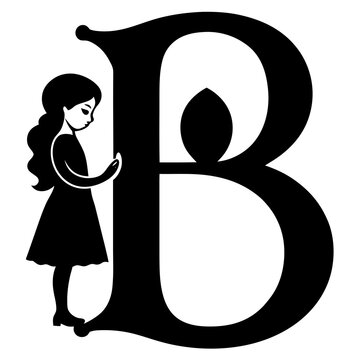 recommend clip art: letter  b alphabet