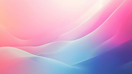 Abstract Pastel Waves Gradient Background Design