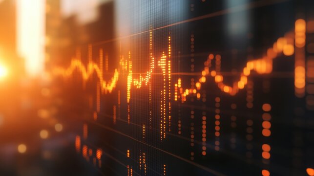 2025 financial performance comparison in a multi-line chart.