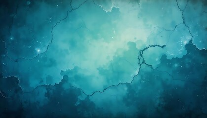 Obraz premium abstract textured in blue , green, purple light vintage dark rough light grunge surface theme,