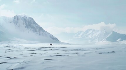 The Arctic ice caps are vast, frozen expanses of sea ice that cover much of the Arctic Ocean, playing a crucial role in the Earth's climate system. These icy regions act as natural reflectors, bouncin