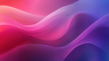 Obraz premium Abstract Pink Purple Blue Wave Background Design
