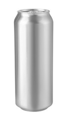 Aluminum can isolated