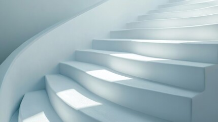 Obraz premium business success and and goal achievement steps concept