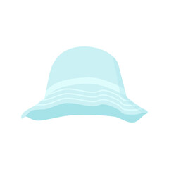 Light blue bucket hat