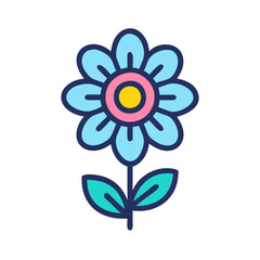 flower icon design