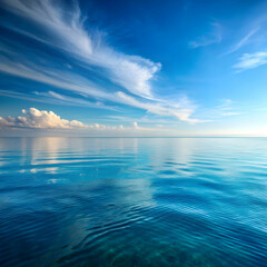 Obraz premium very light light image of the sea surface against