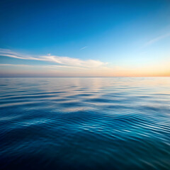 Obraz premium very light light image of the sea surface against