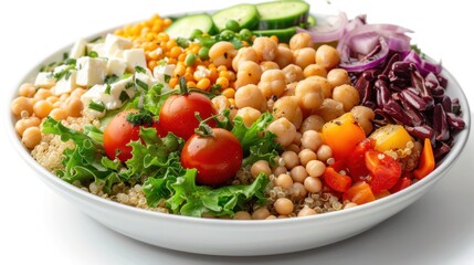 Vibrant Quinoa Bowl: A Delicious and Healthy Meal