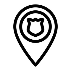 Police location icon