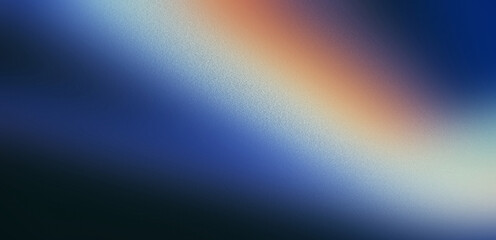 abstract background blue orange gold gradient light streaks grainy texture art design mood atmosphere