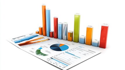Modern Stylized Profit Analysis Infographic Design