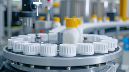 Dairy Plant Automated Milk Filling System