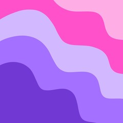 Gradient abstract aesthetic background of purple and pink waves