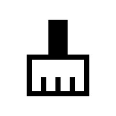 Obraz premium Brush Icon 