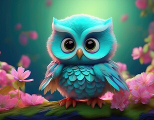 Fototapeta premium little owl