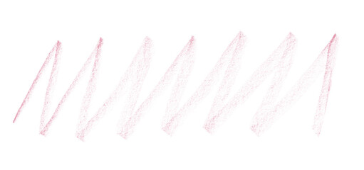 Hand-drawn pencil strokes isolated on a transparent background