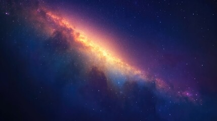 Starry Sky with Milky Way at Dusk