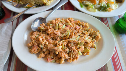 Cashew nut mixed salad