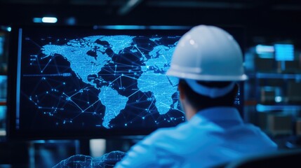 Global Network of Logistics in Warehouse