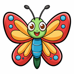 butterfly cartoon