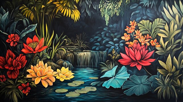 A custom-made piece of art, highlighting the artist's unique style and the client's preferences. Show the personalized and creative nature of custom products.